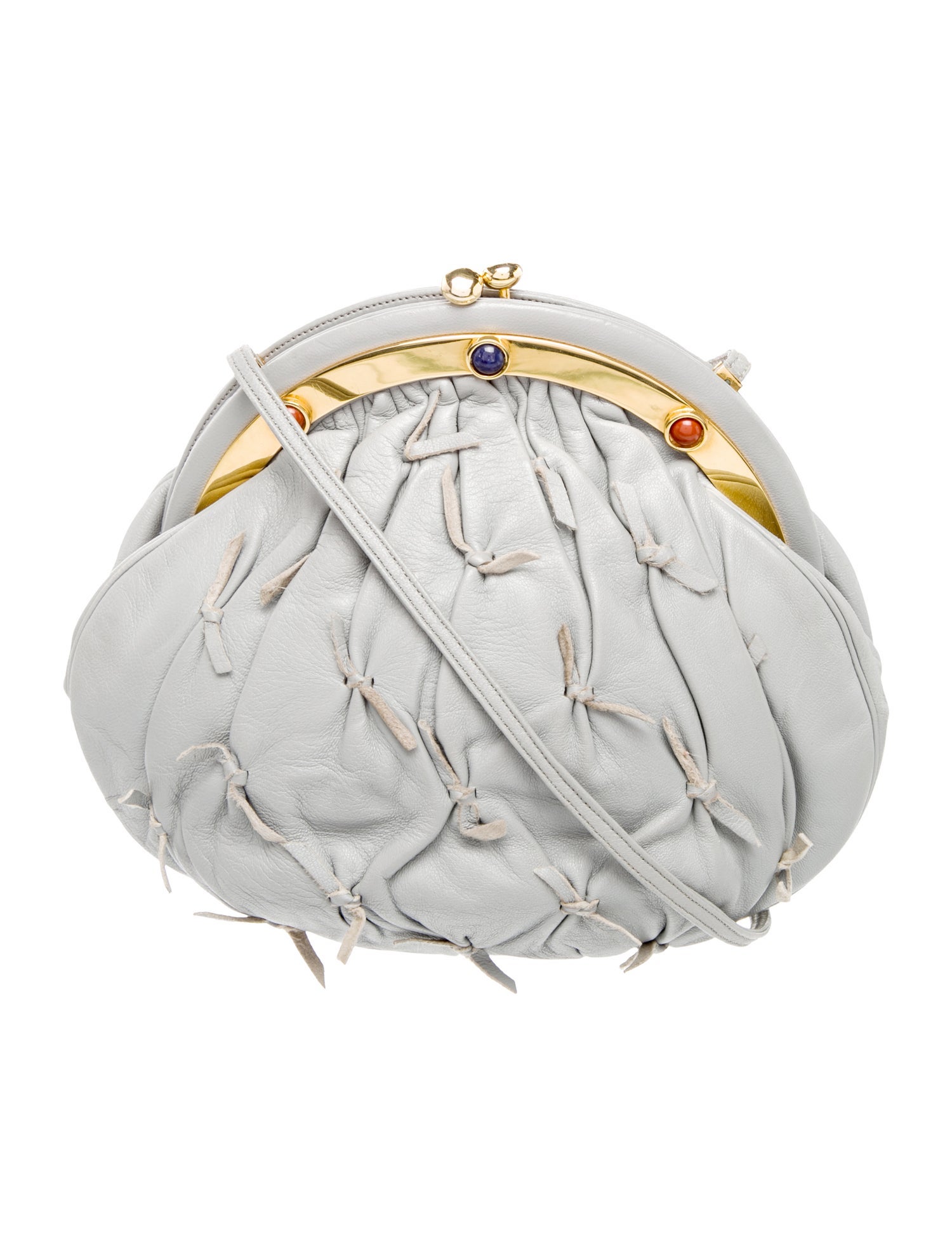 Judith Leiber Leather Evening Bag