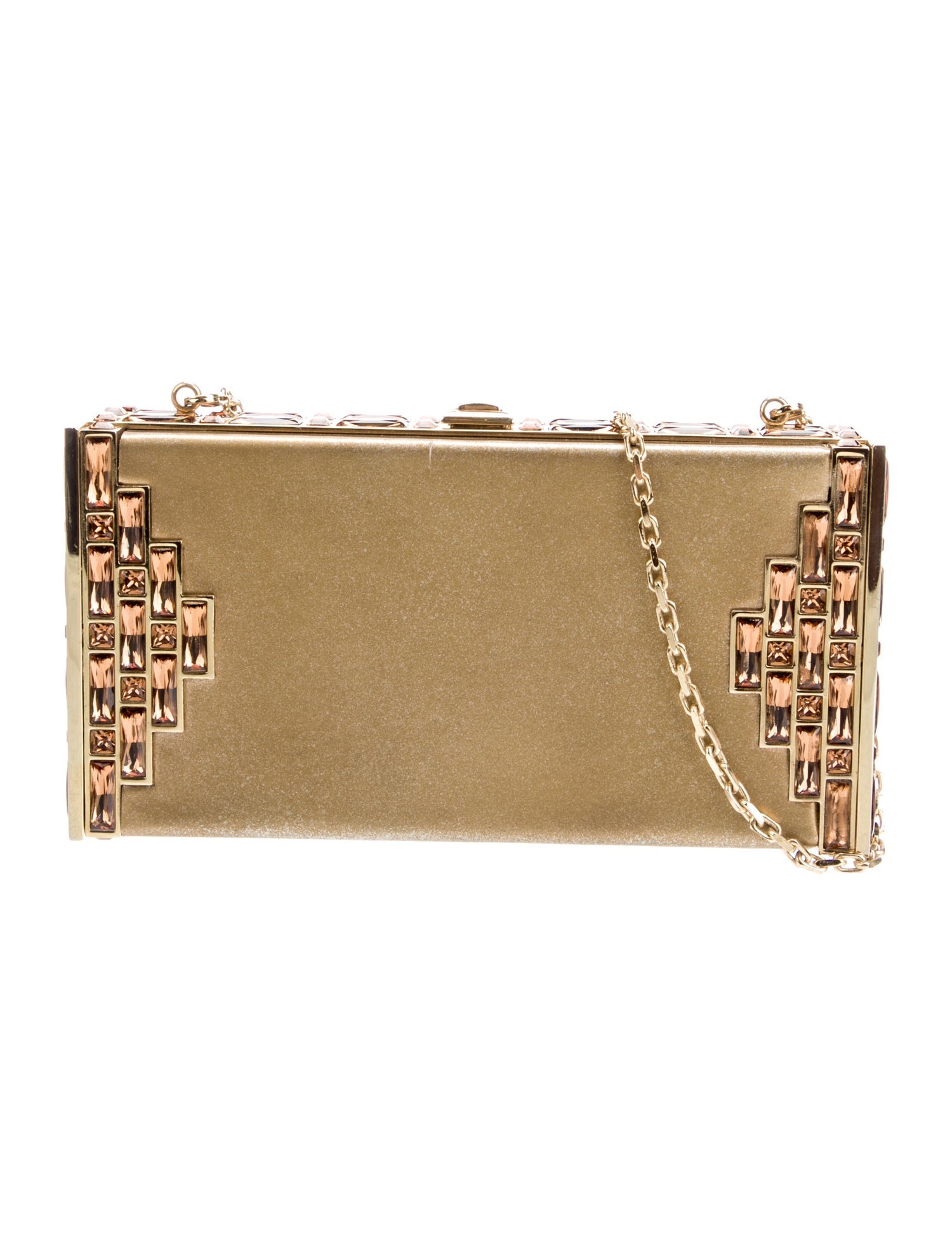 Judith Leiber Leather Clutch