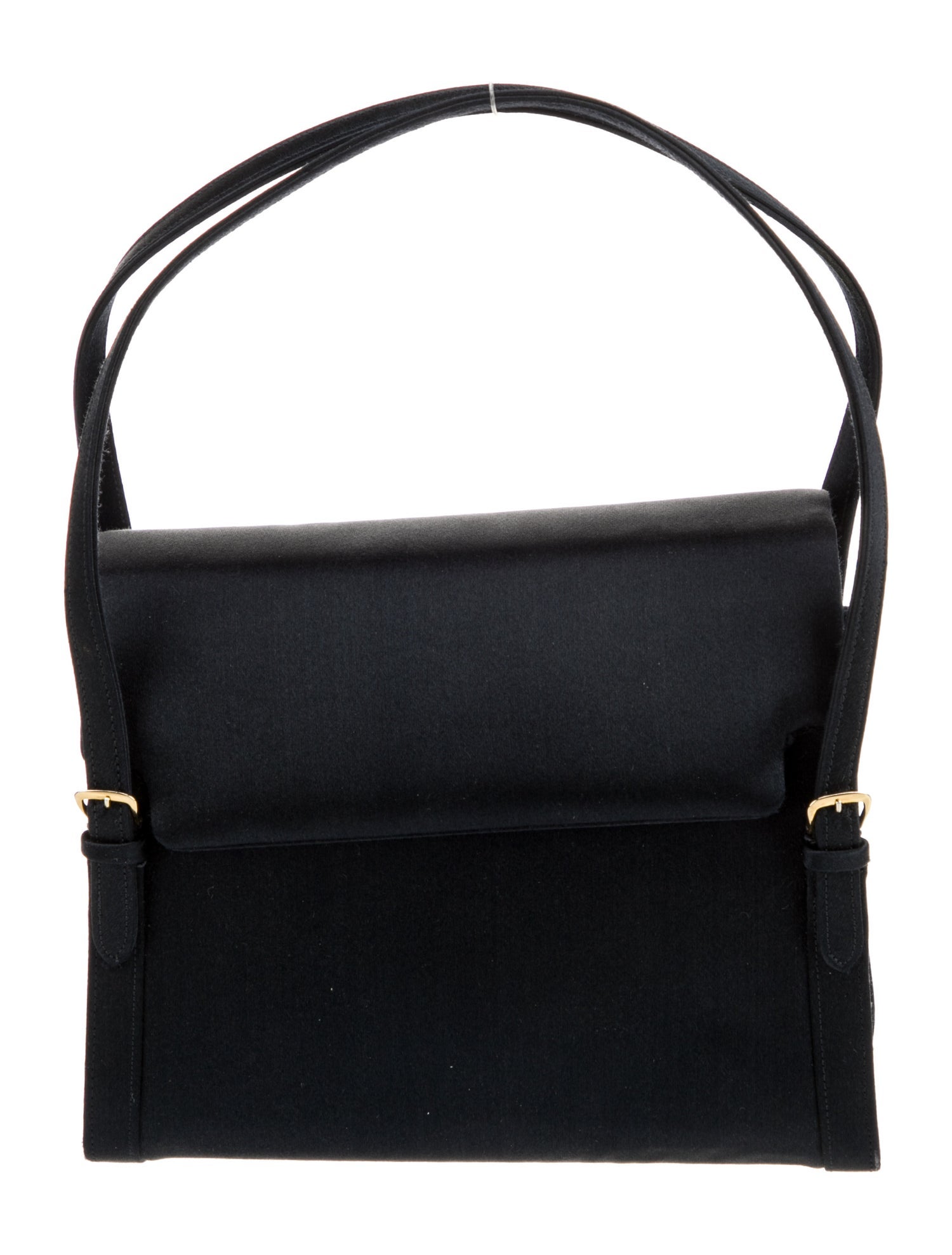 Judith Leiber Satin Top Handle Bag