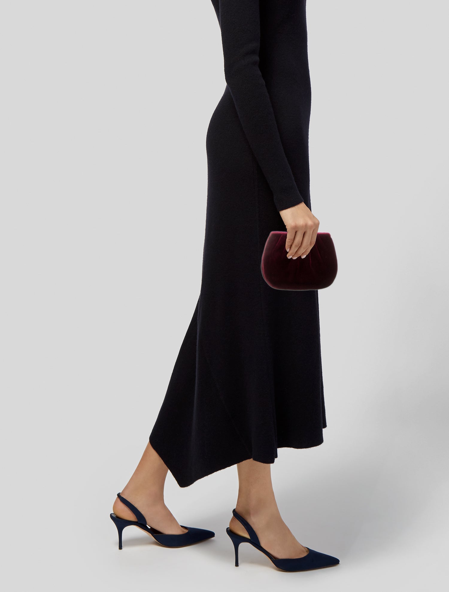 Judith Leiber Velvet Evening Bag