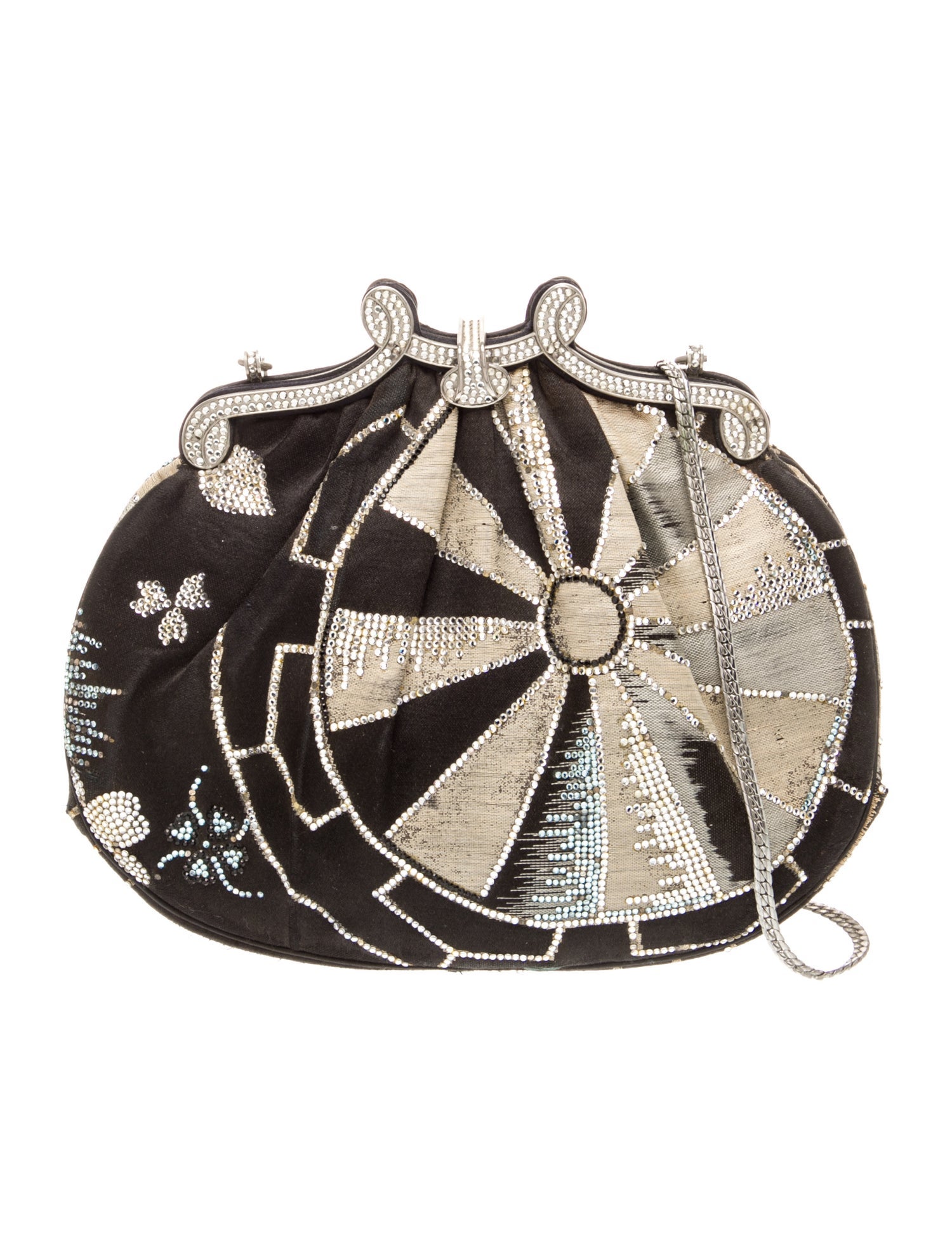 Judith Leiber Satin Minaudière