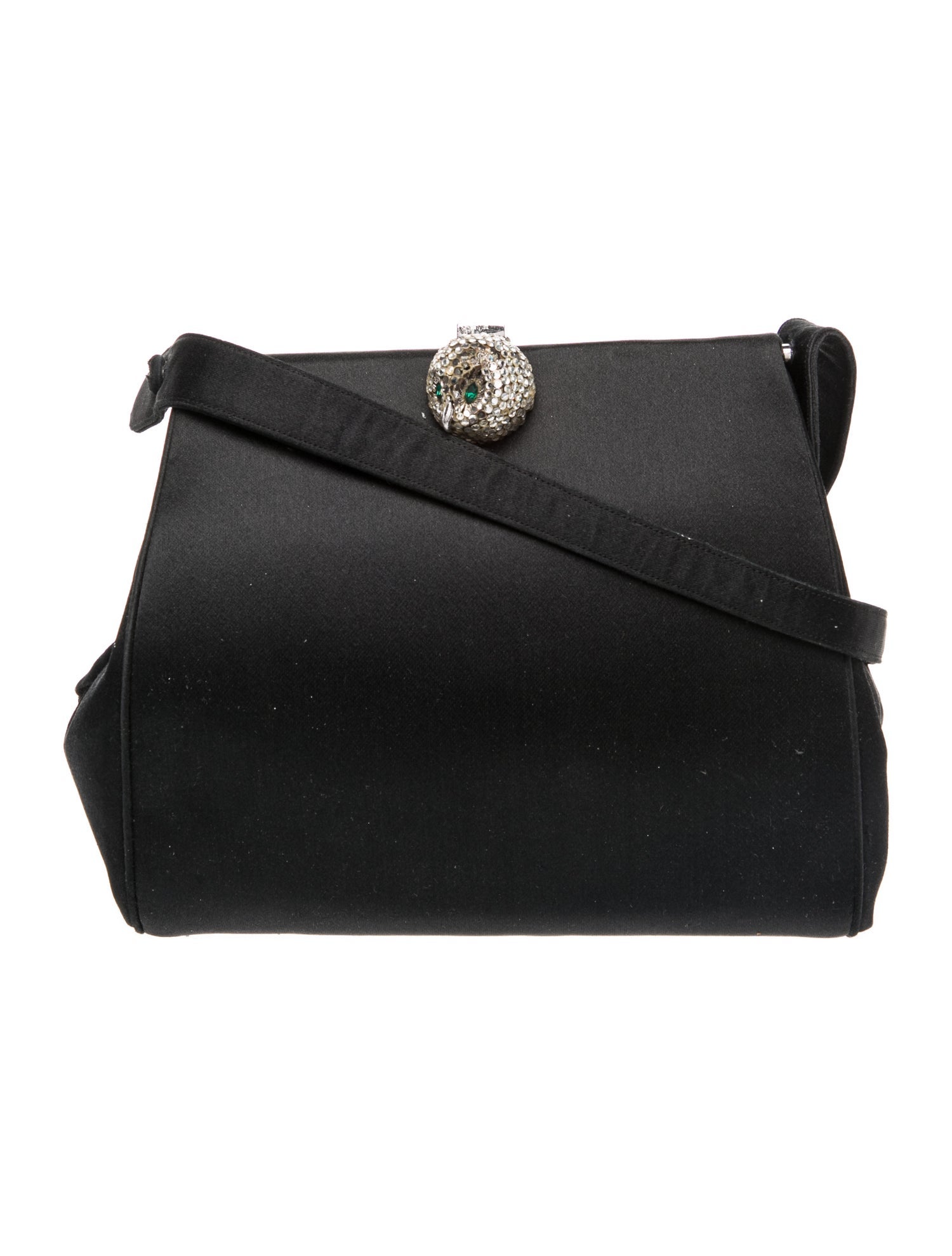 Judith Leiber Satin Shoulder Bag