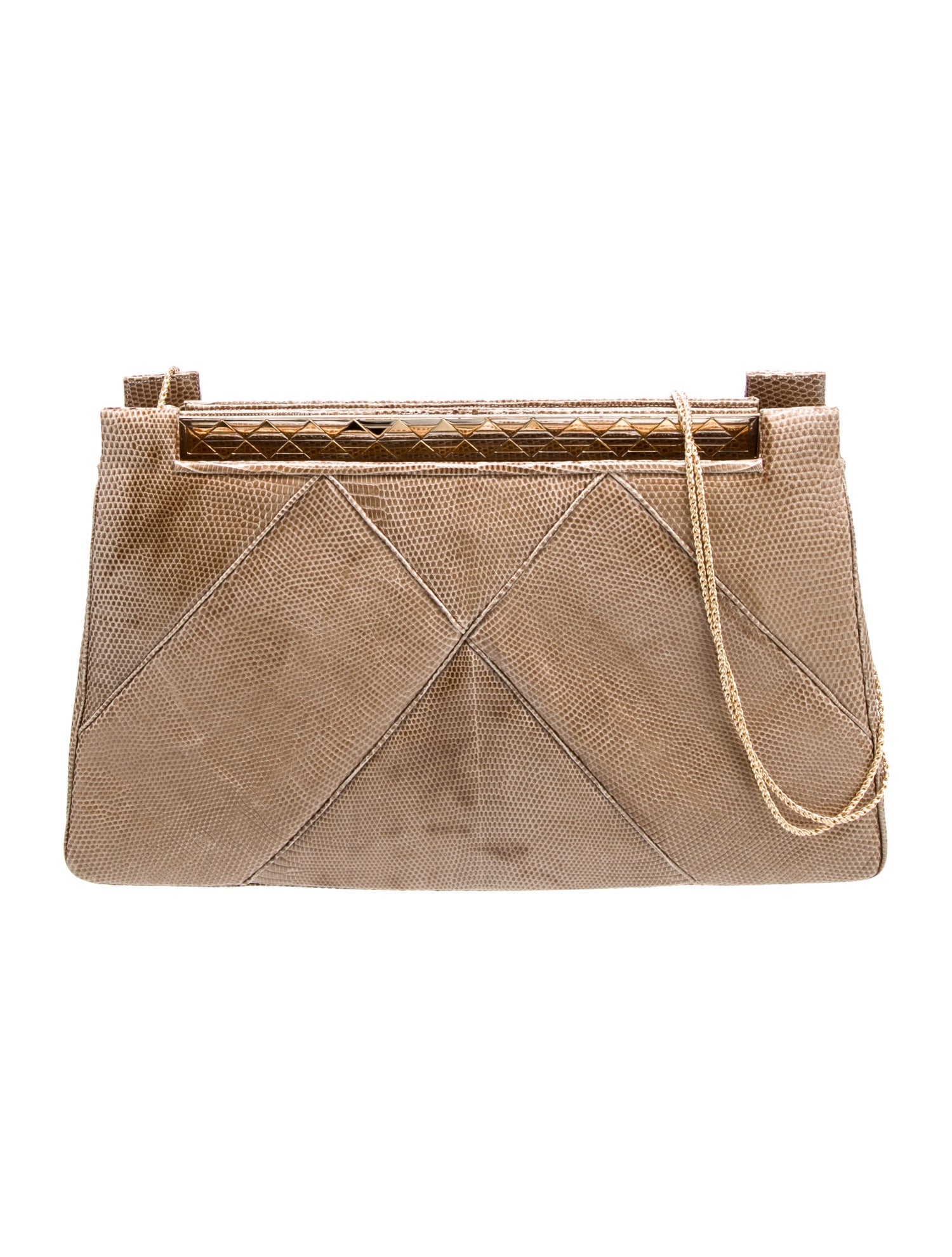 Judith Leiber Patent Leather Shoulder Bag