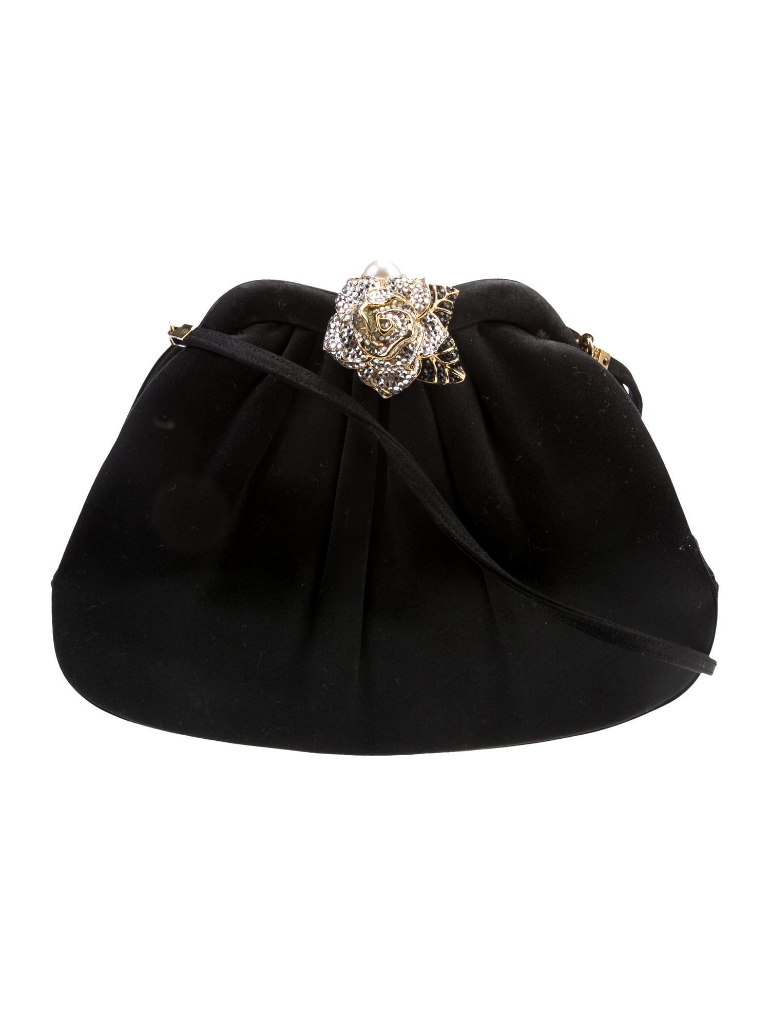 Judith Leiber Satin Evening Bag