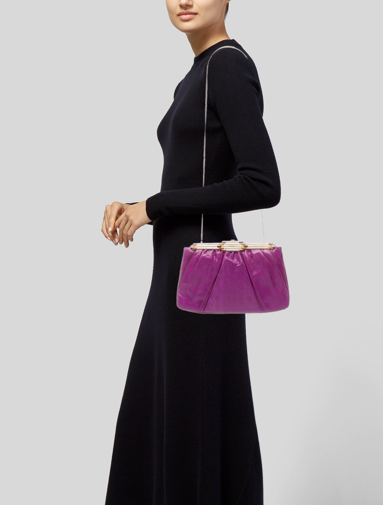 Judith Leiber Lizard Evening Bag