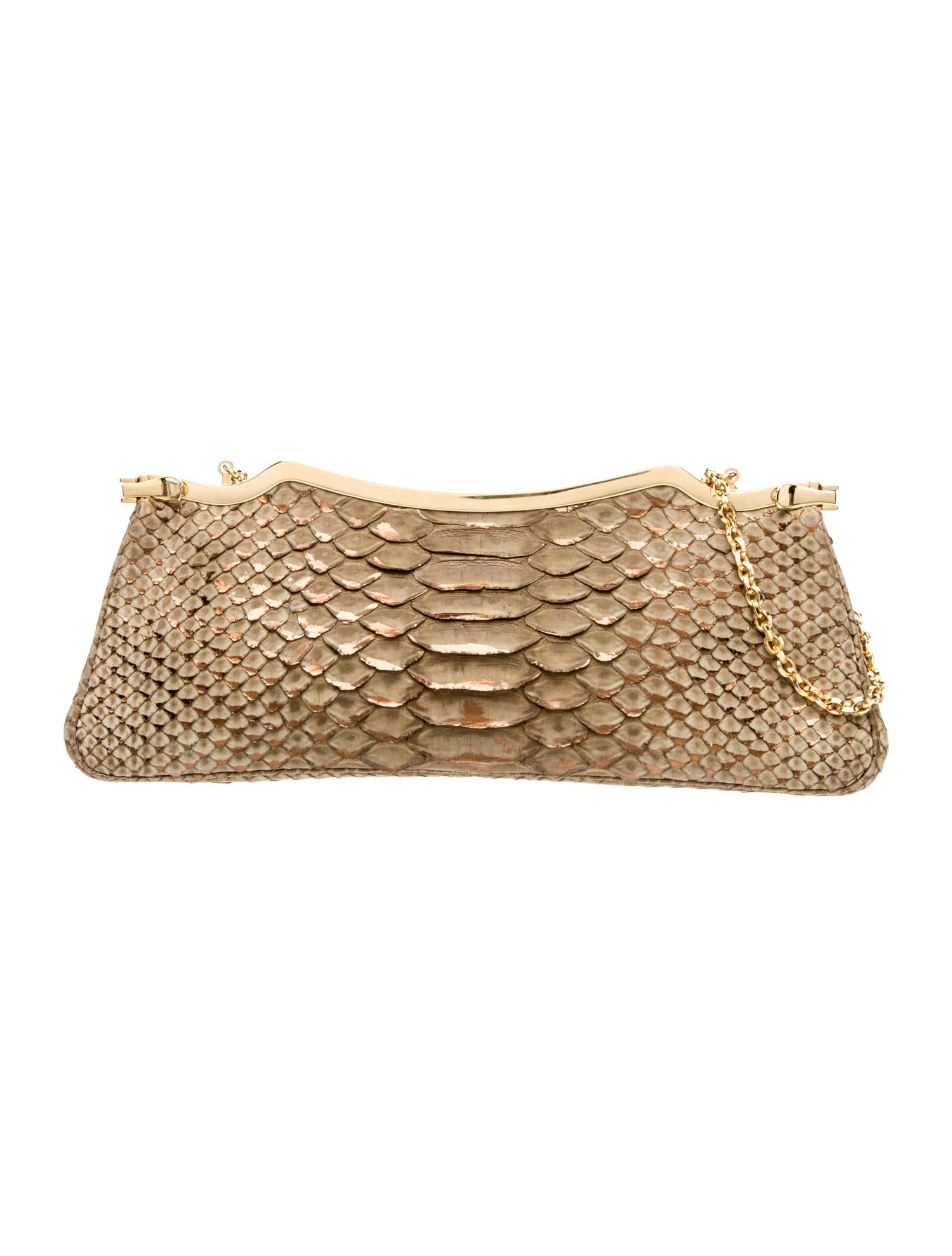 Judith Leiber Snakeskin Evening Bag