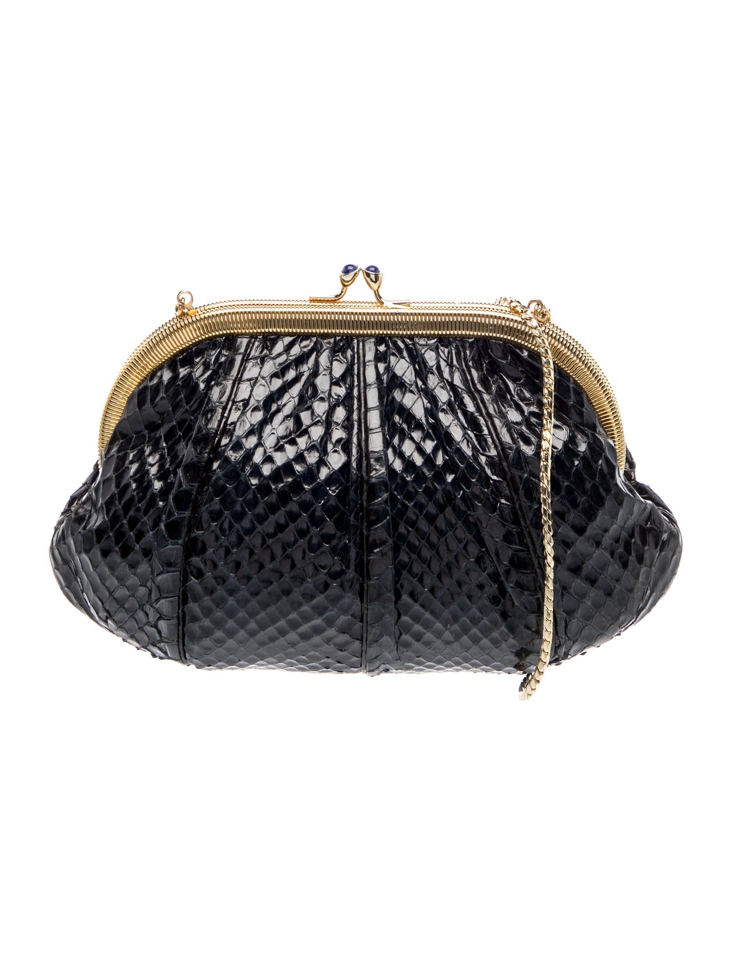 Judith Leiber Snakeskin Evening Bag