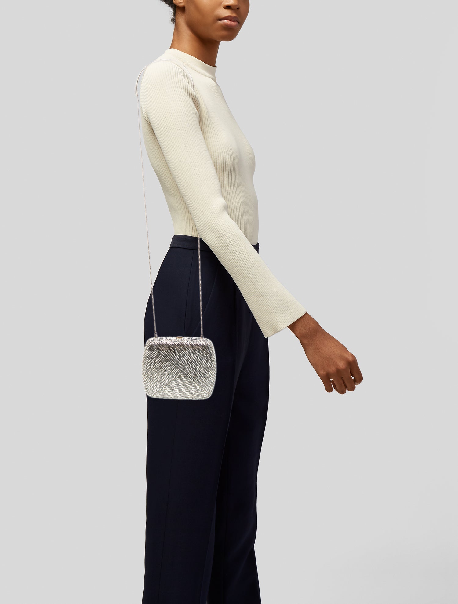 Judith Leiber Crystal Minaudière