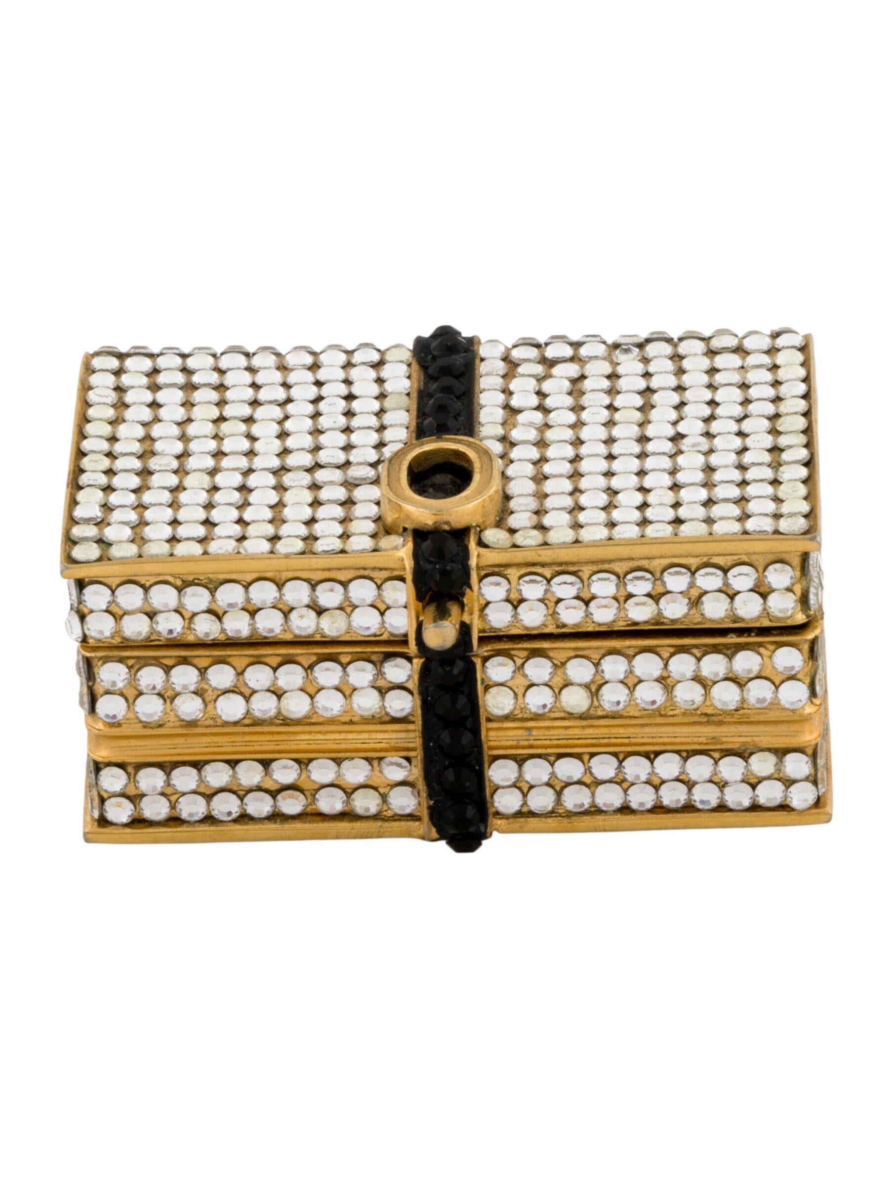 Judith Leiber Women's Crystal Book Pillbox