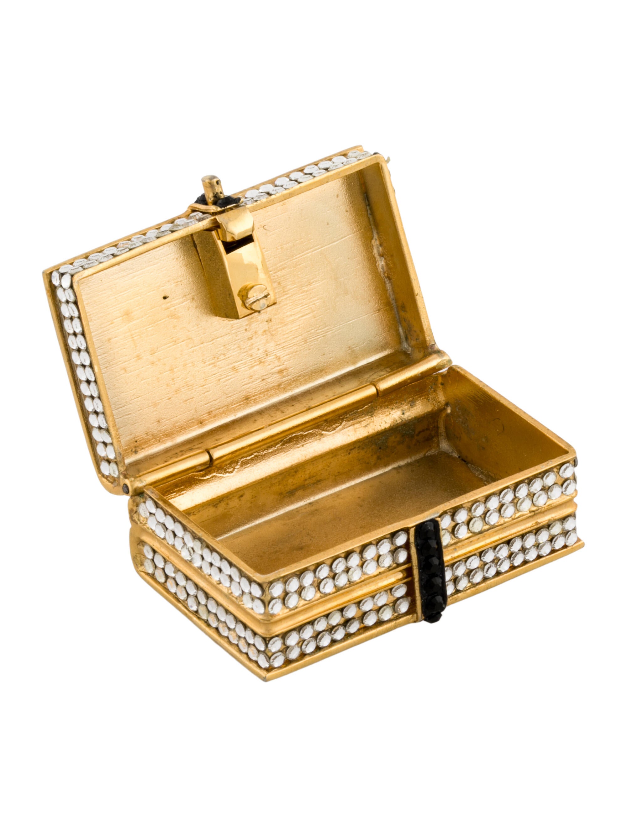 Judith Leiber Women's Crystal Book Pillbox