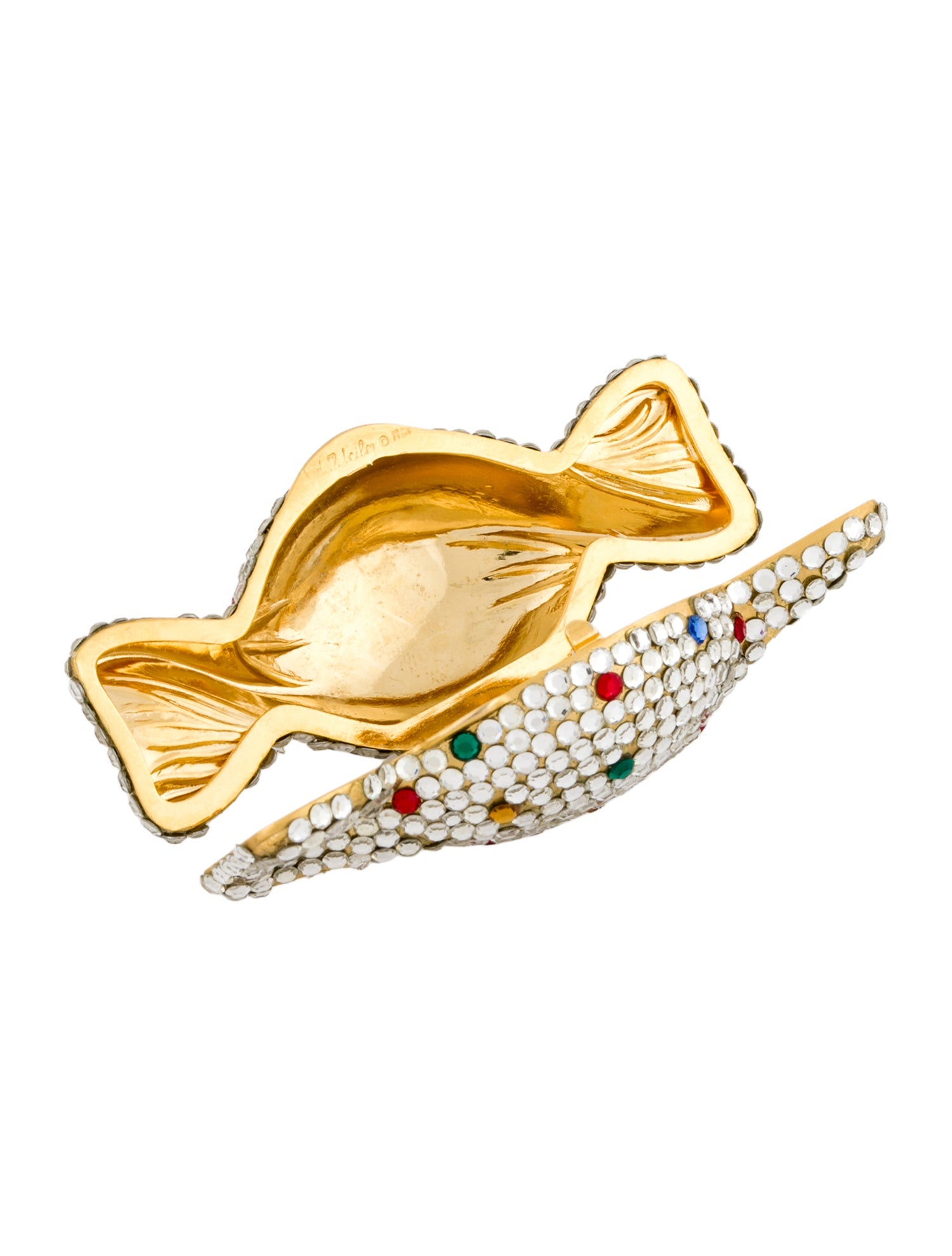 Judith Leiber Women's Crystal Candy Pillbox