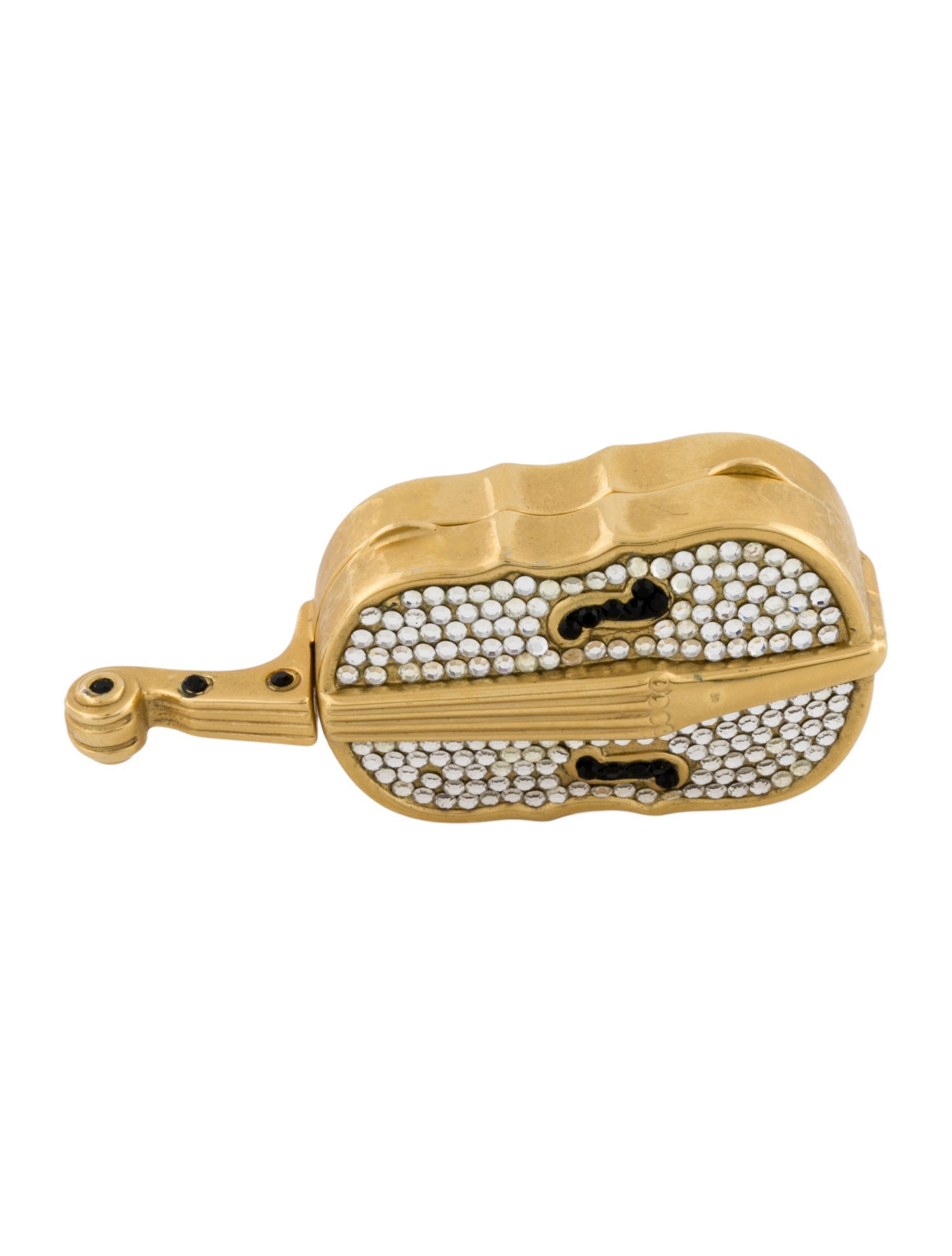 Judith Leiber Women's Crystal Cello Pillbox