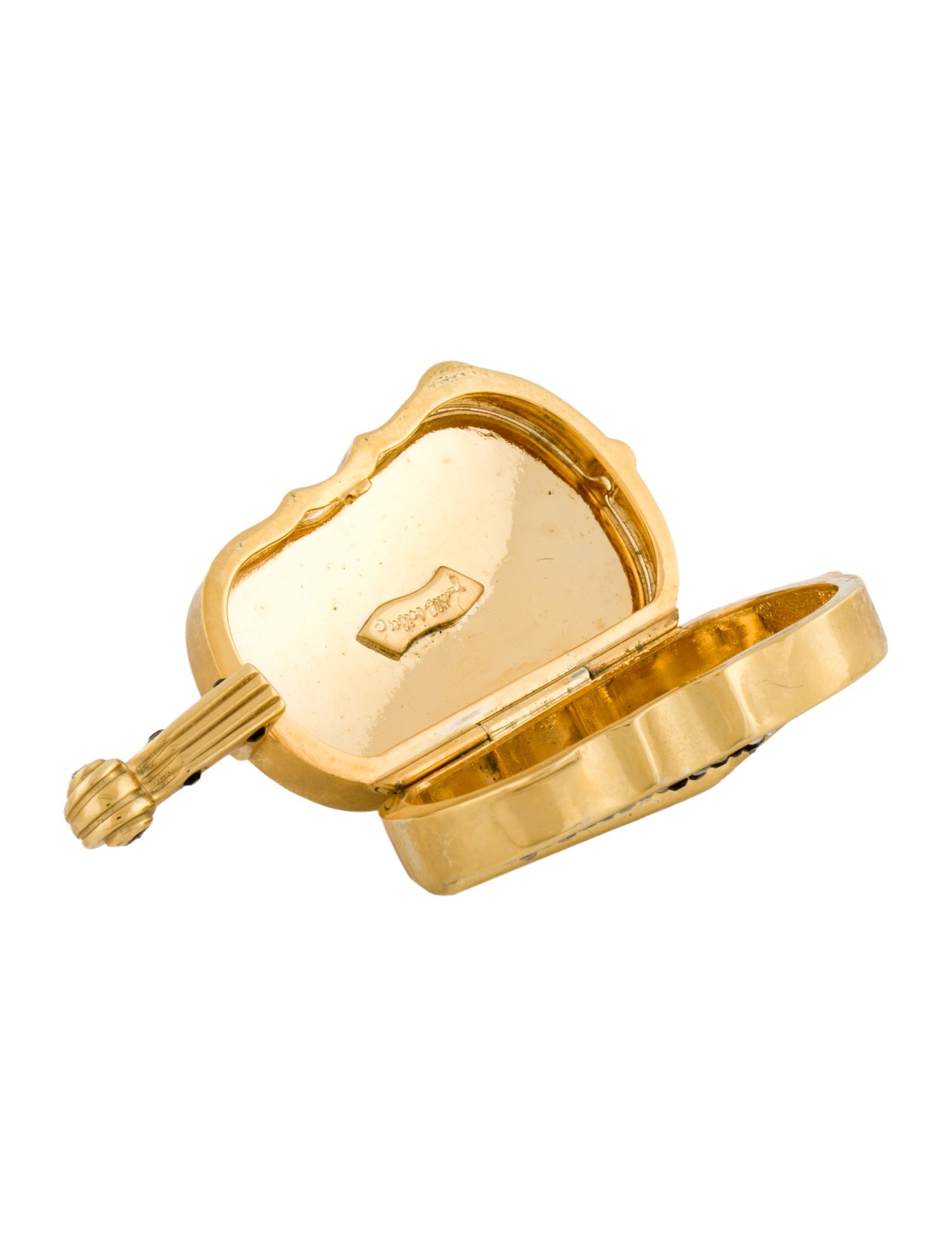 Judith Leiber Women's Crystal Cello Pillbox