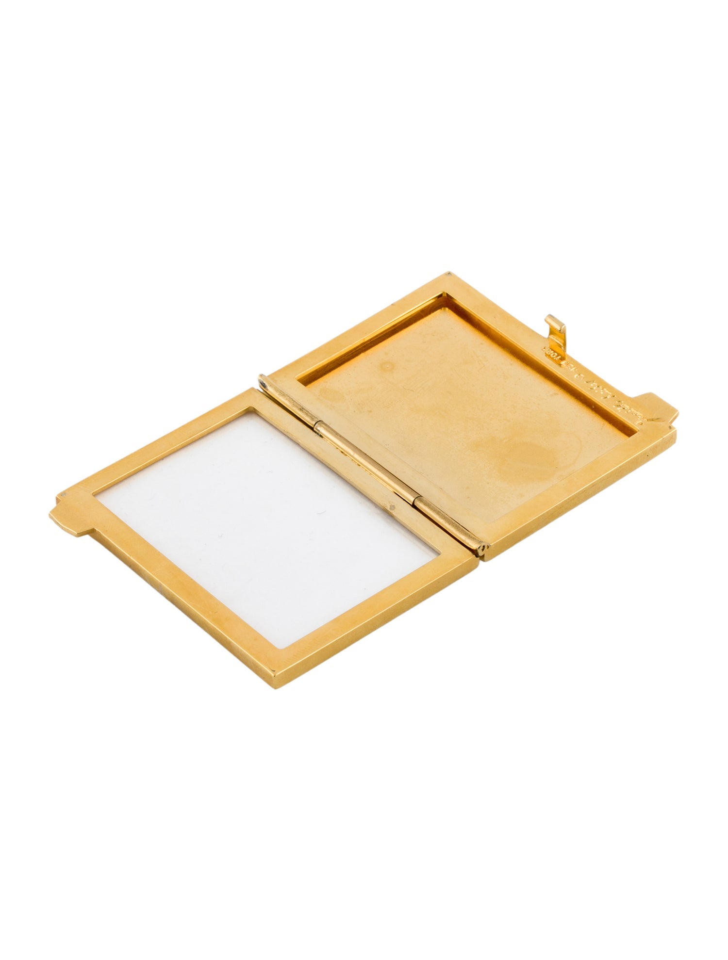 Judith Leiber Women's Crystal Miniature Travel Compact Photo Frame