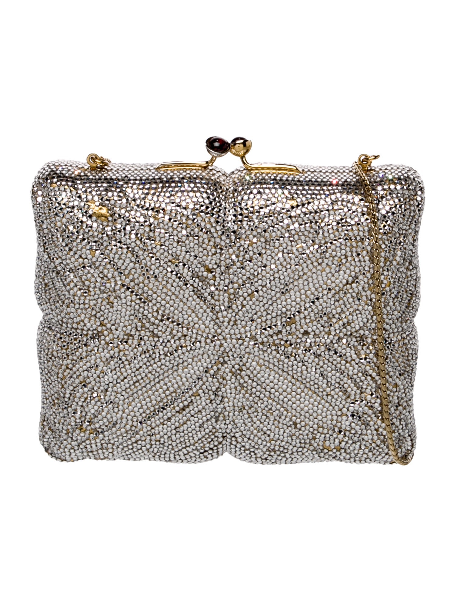 Judith Leiber Metal Minaudière