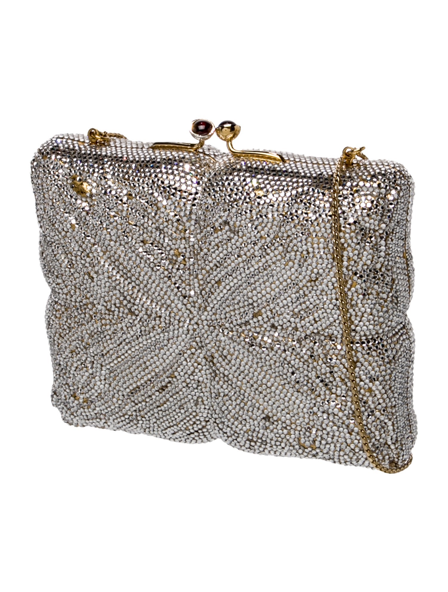 Judith Leiber Metal Minaudière