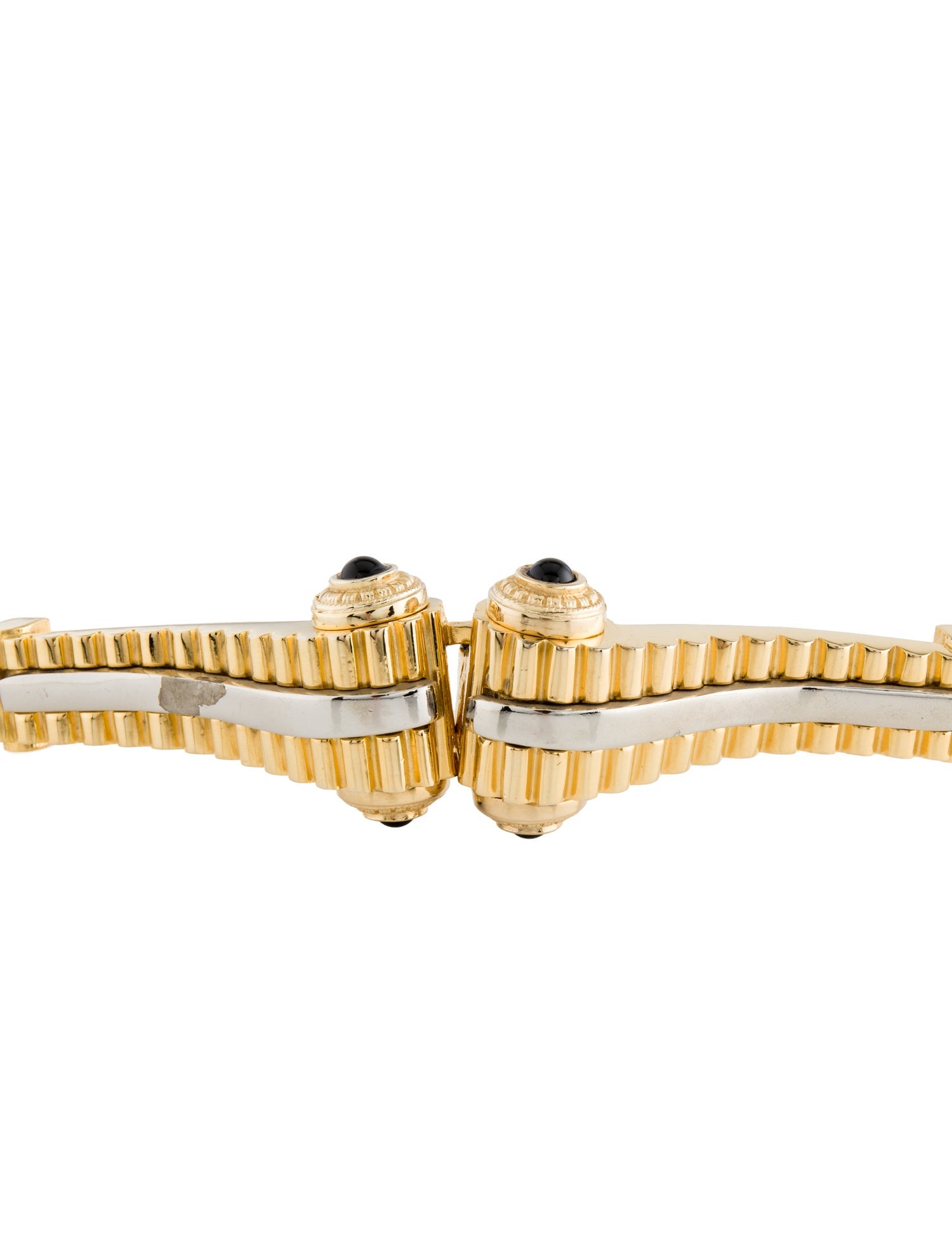 Judith Leiber Vintage Metal Waist Belt