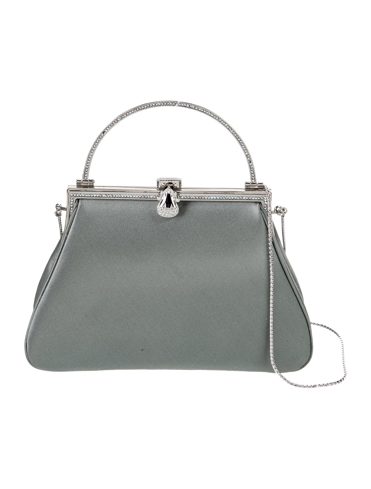 Judith Leiber Satin Evening Bag