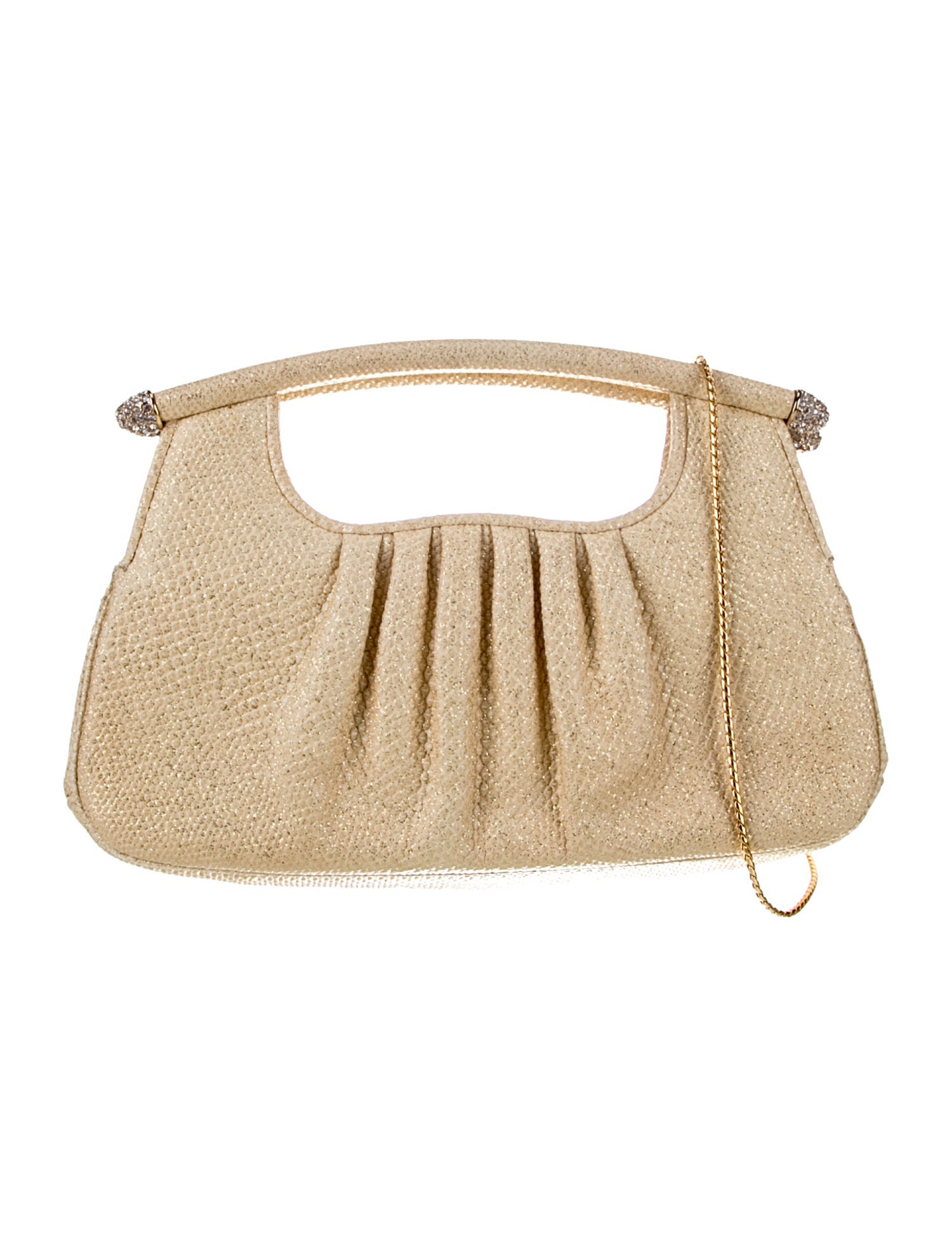 Judith Leiber Crystal Top Handle Bag