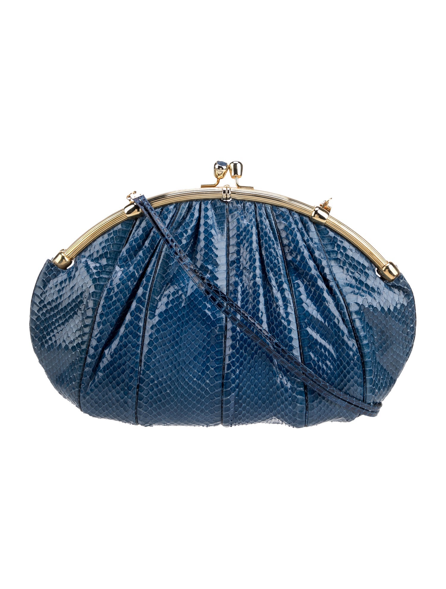 Judith Leiber Python Evening Bag