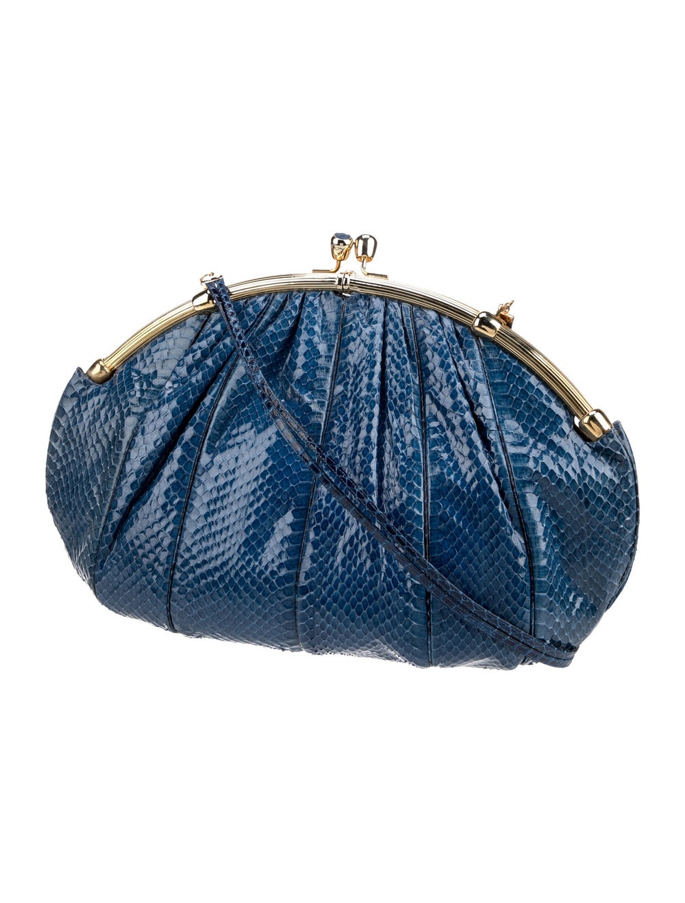Judith Leiber Python Evening Bag - image 3
