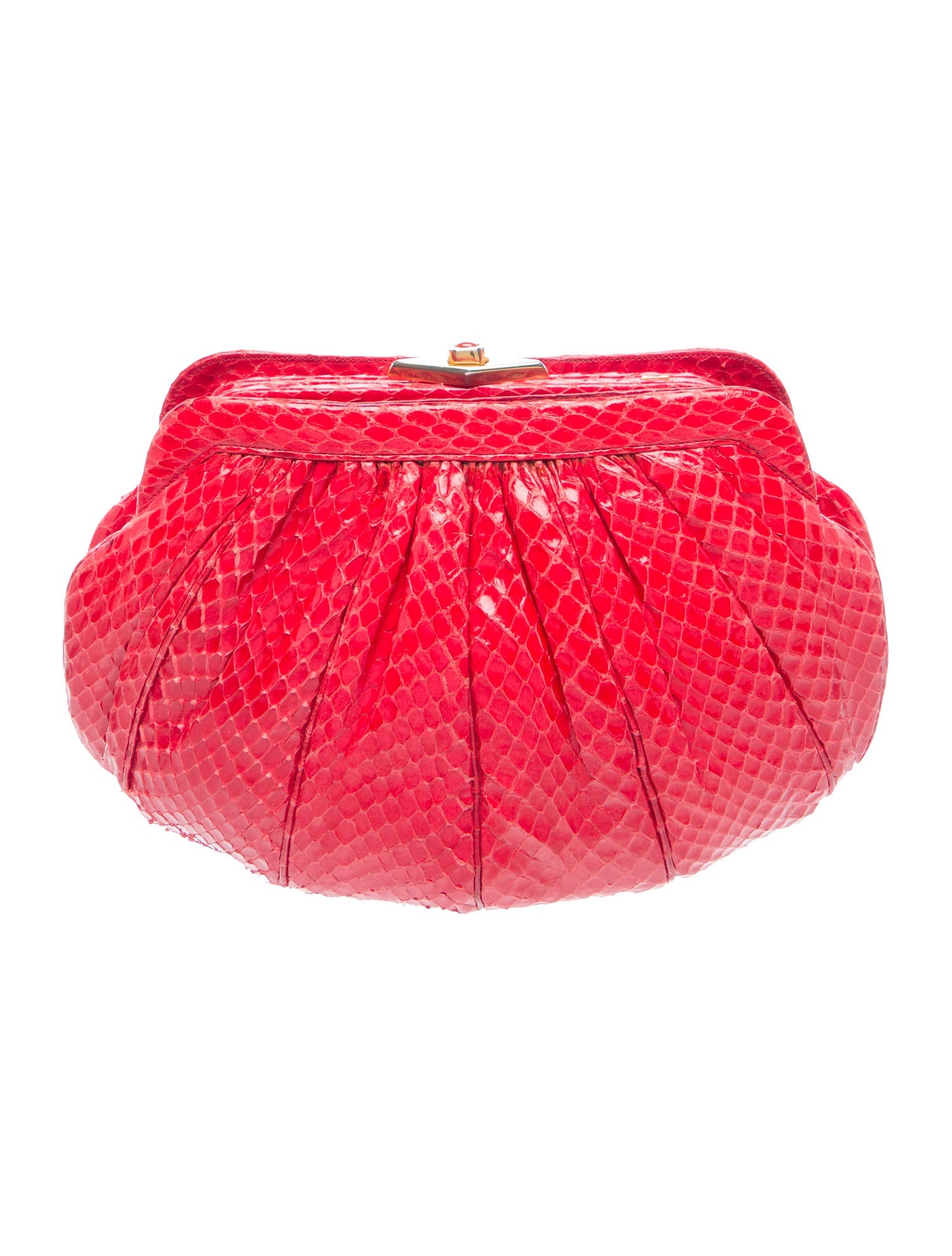 Judith Leiber Python Evening Bag