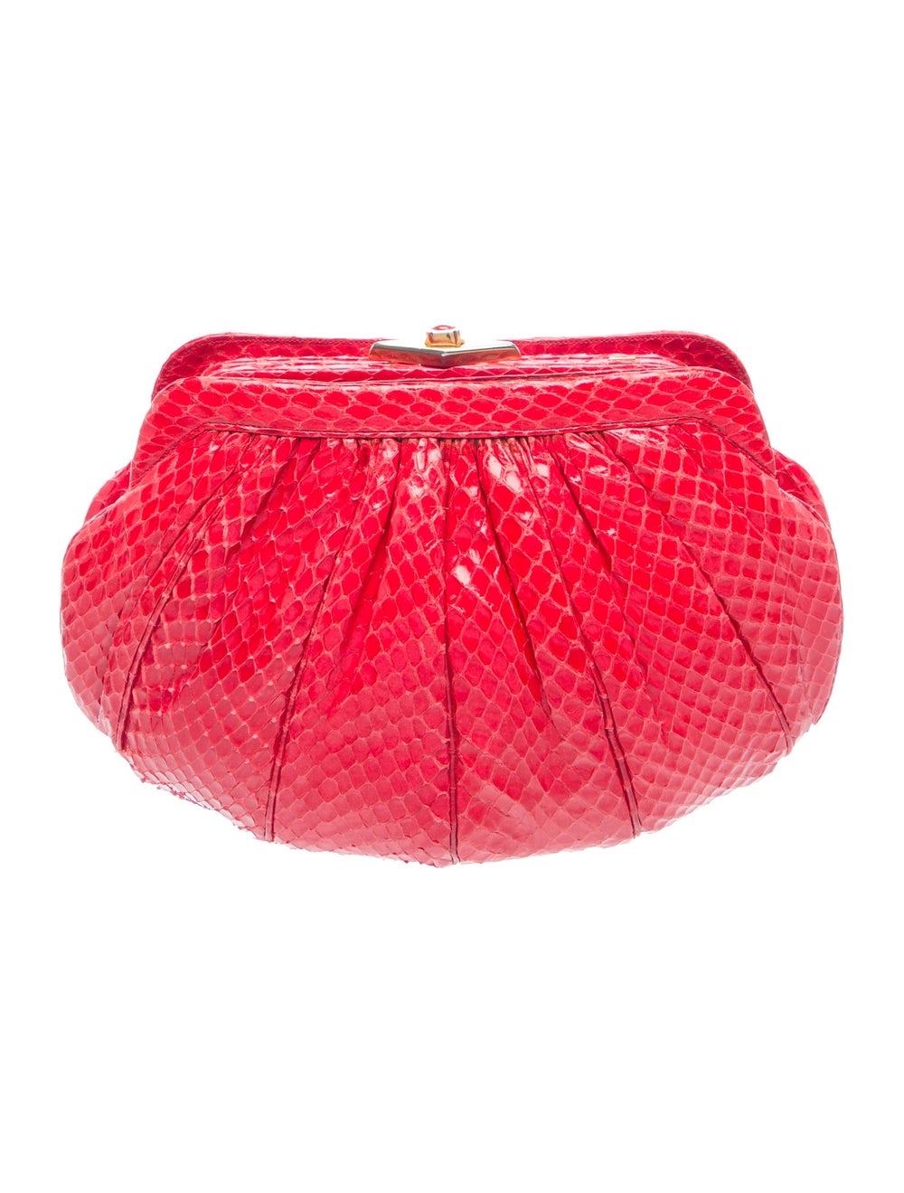 Judith Leiber Python Evening Bag - image 1