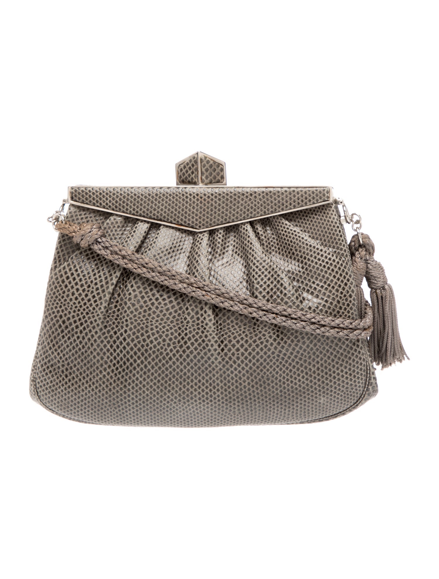 Judith Leiber Snakeskin Evening Bag