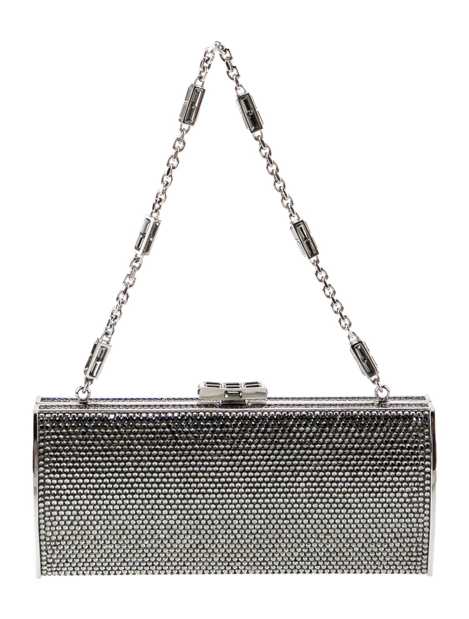 Judith Leiber Crystal Top Handle Bag
