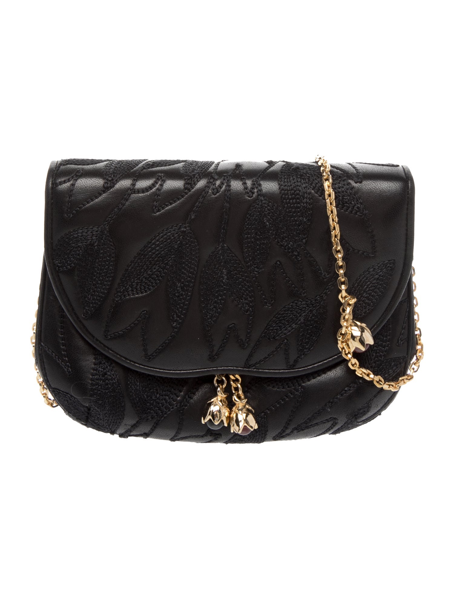 Judith Leiber Leather Crossbody Bag