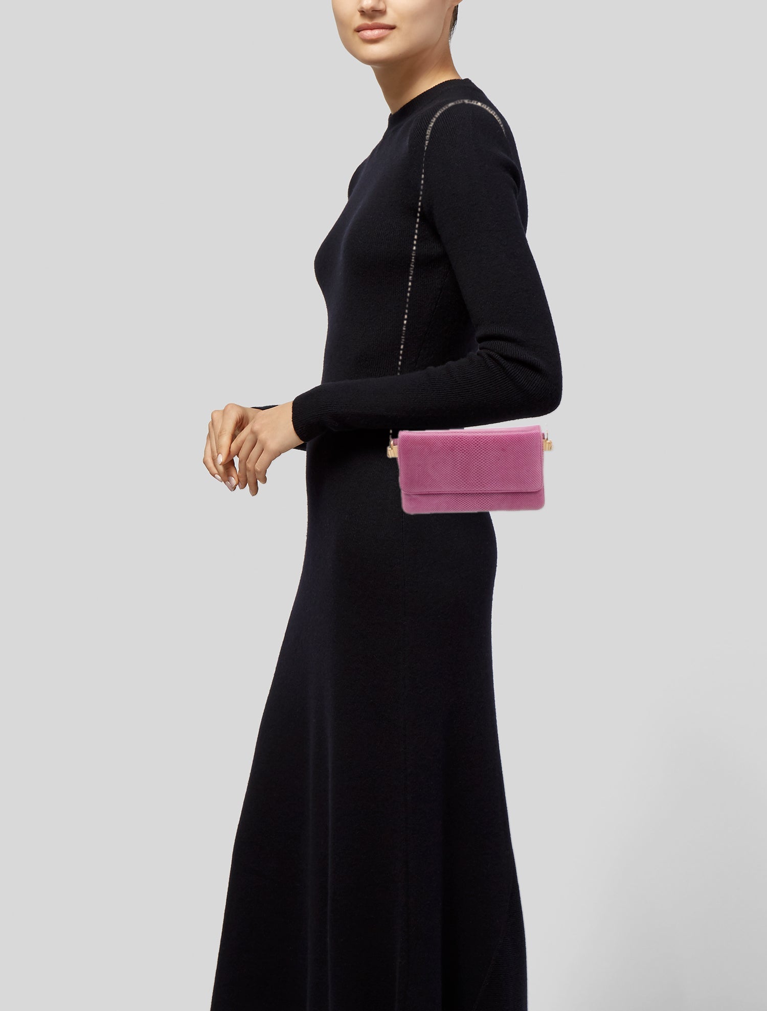 Judith Leiber Lizard Shoulder Bag