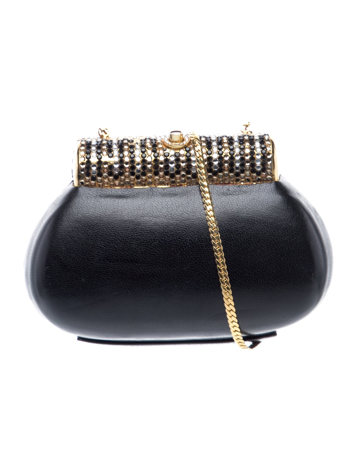 Judith Leiber Leather Minaudière