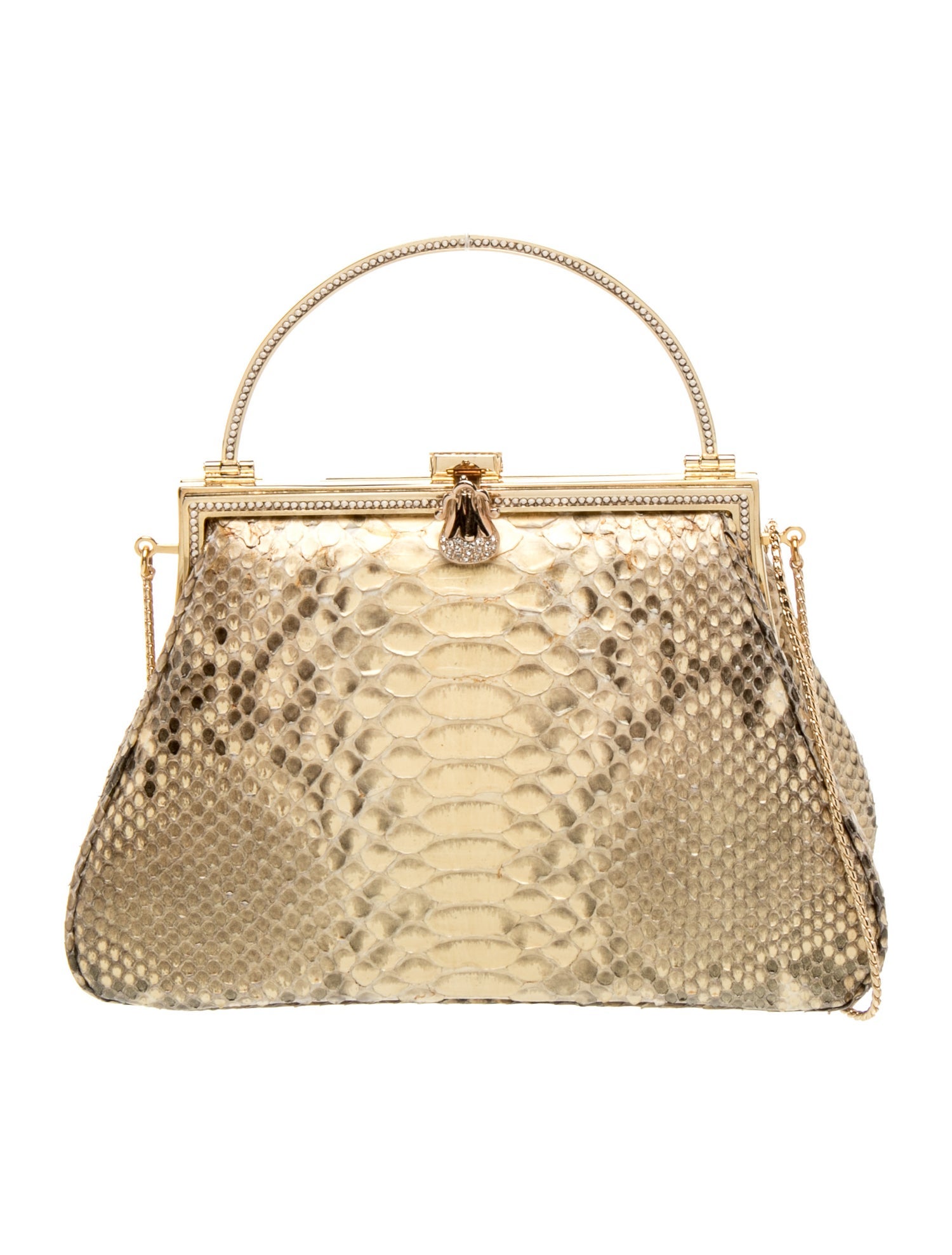 Judith Leiber Python Evening Bag
