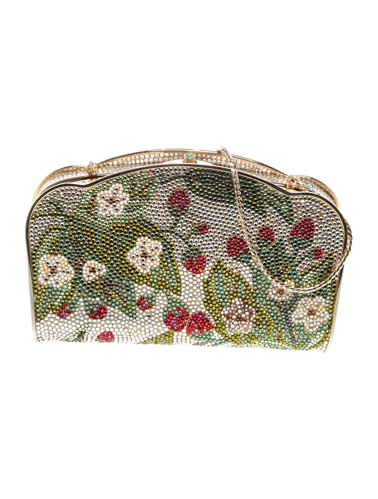 Judith Leiber Crystal Shoulder Bag