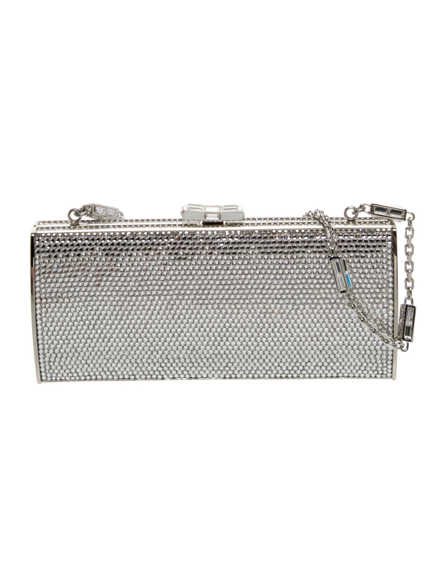 Judith Leiber Crystal Top Handle Bag