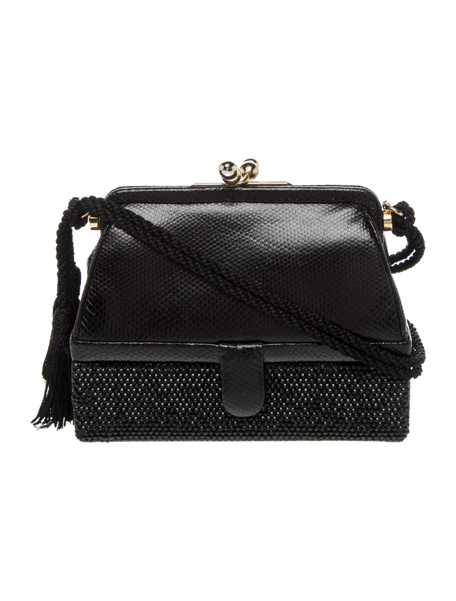 Judith Leiber Lizard Crossbody Bag