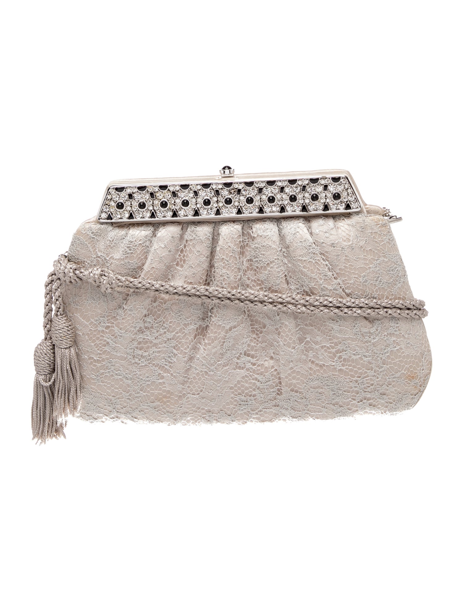 Judith Leiber Lace Evening Bag