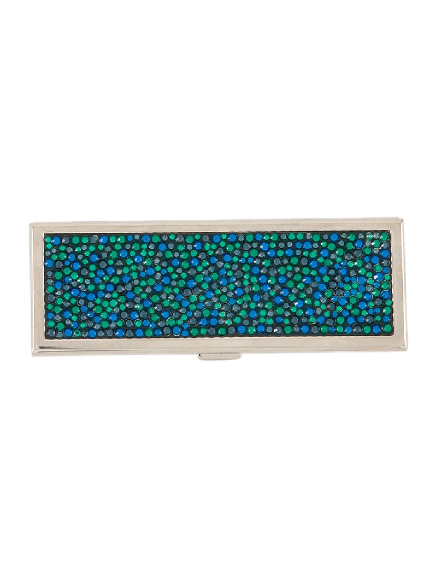 Judith Leiber Crystal Embellished Folding Mirror