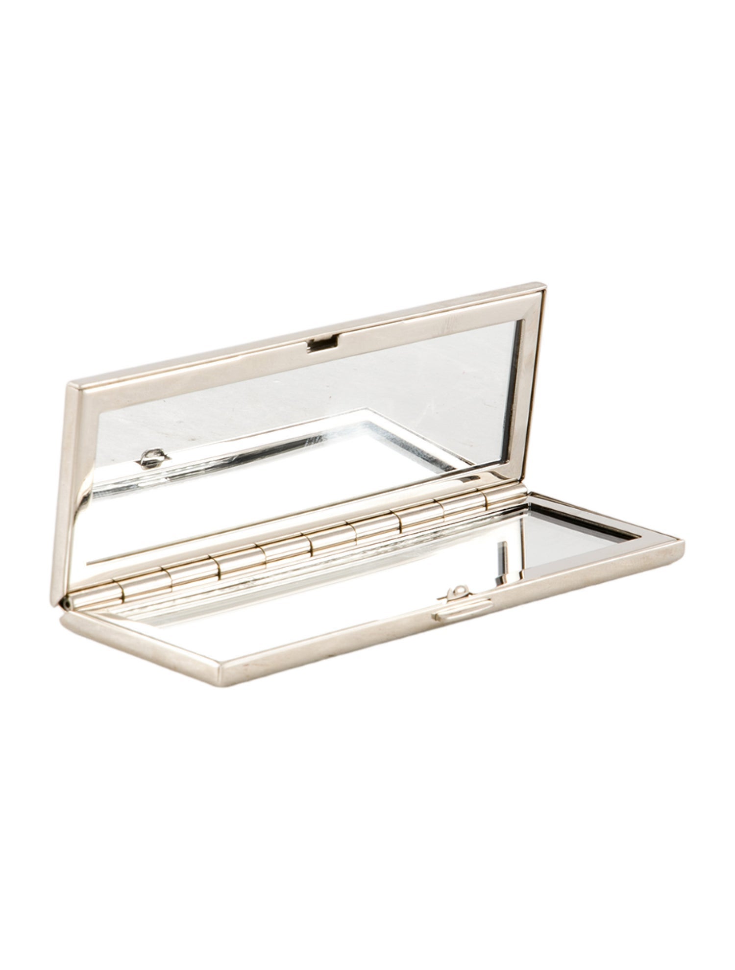 Judith Leiber Crystal Embellished Folding Mirror