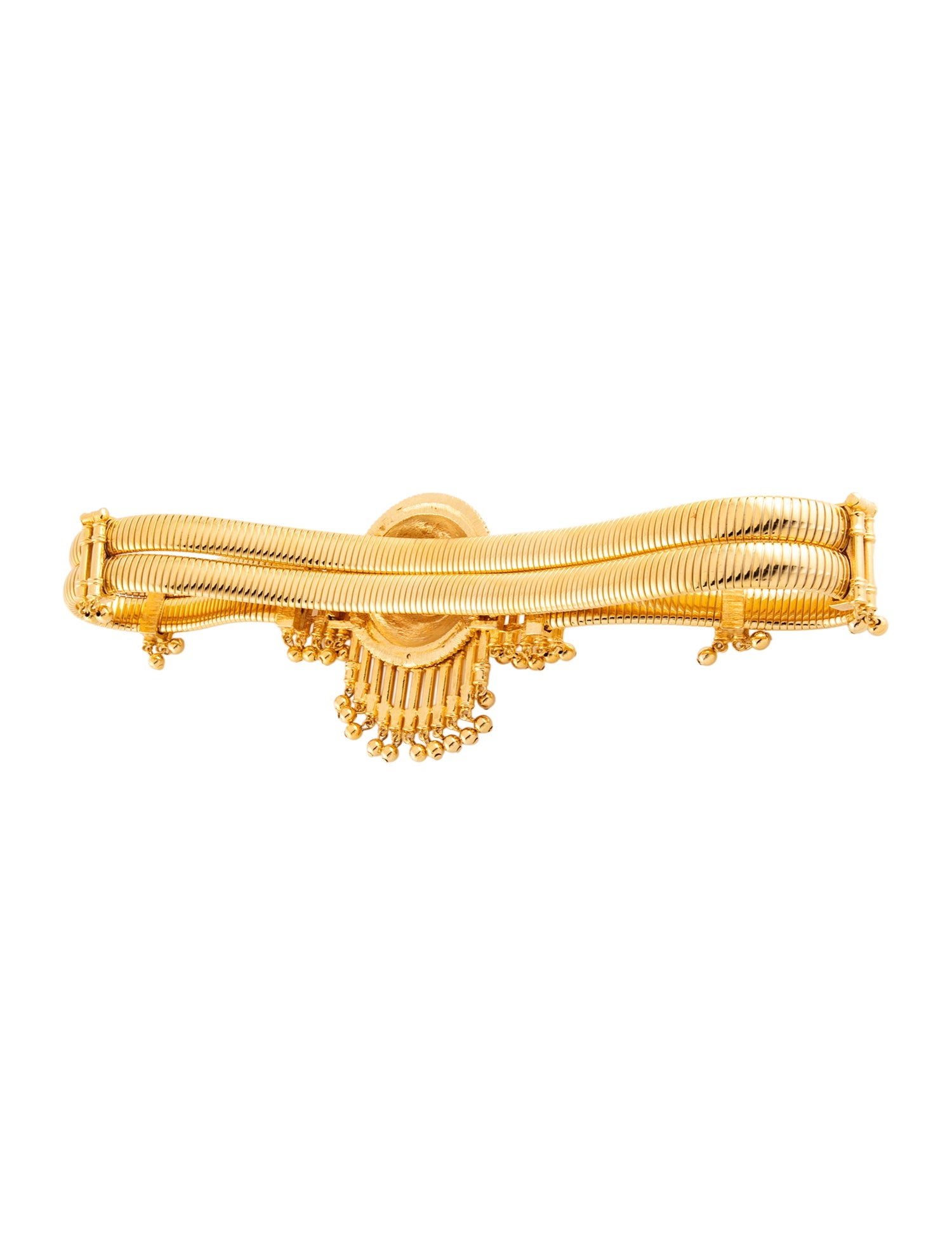 Judith Leiber Metal Waist Belt - Gold Belts, Accessories