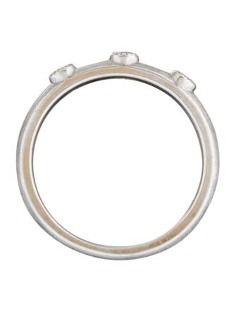 Jude Frances 3 Stone Diamond Band