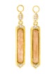 Jude Frances 18K Diamond-Accented & Quartz Earring Jackets