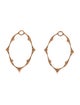 Jude Frances 18K Diamond Moroccan Frame Earring Enhancers