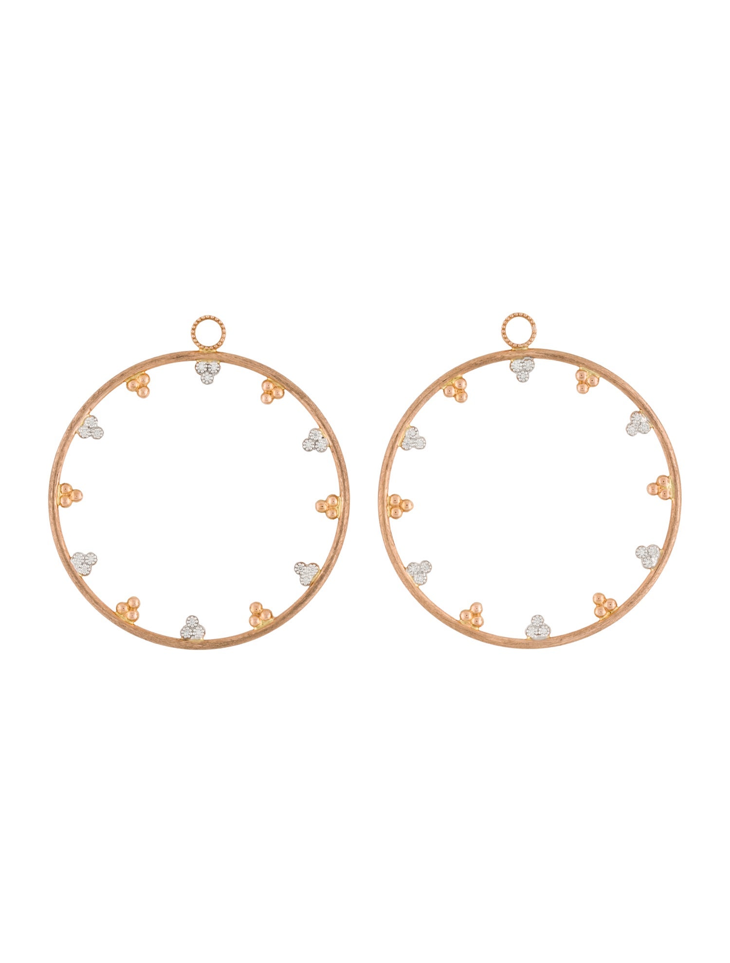 Jude Frances 18K Diamond Large Provence Earring Enhancers