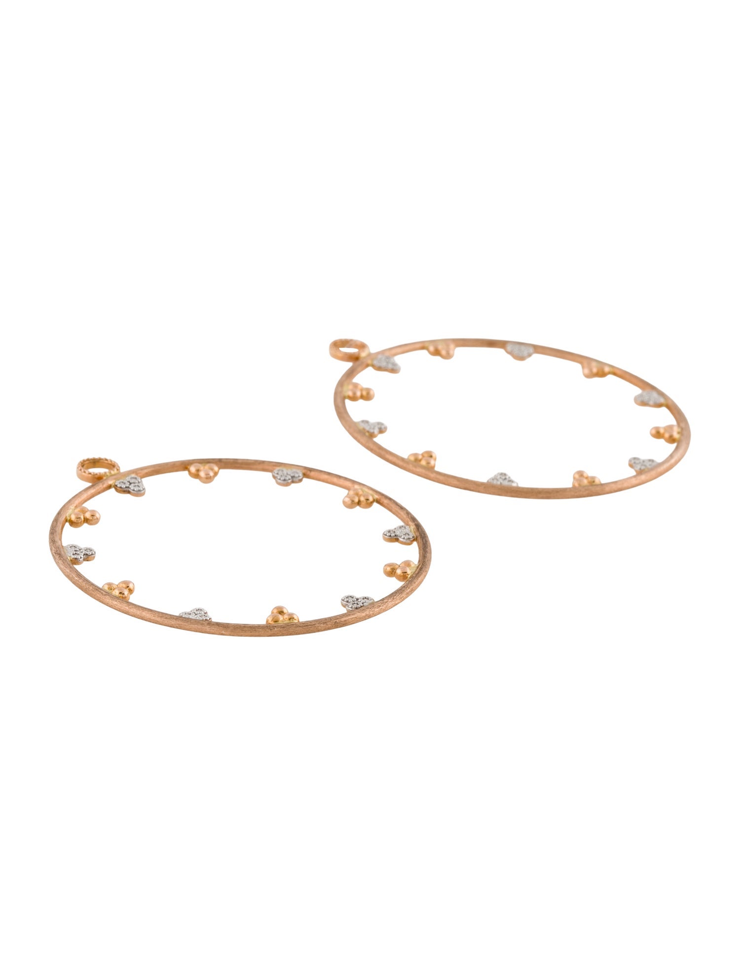 Jude Frances 18K Diamond Large Provence Earring Enhancers