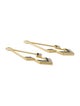 Jude Frances 18K Diamond & Enamel Lisse Large 'Deco' Earring Enhancers