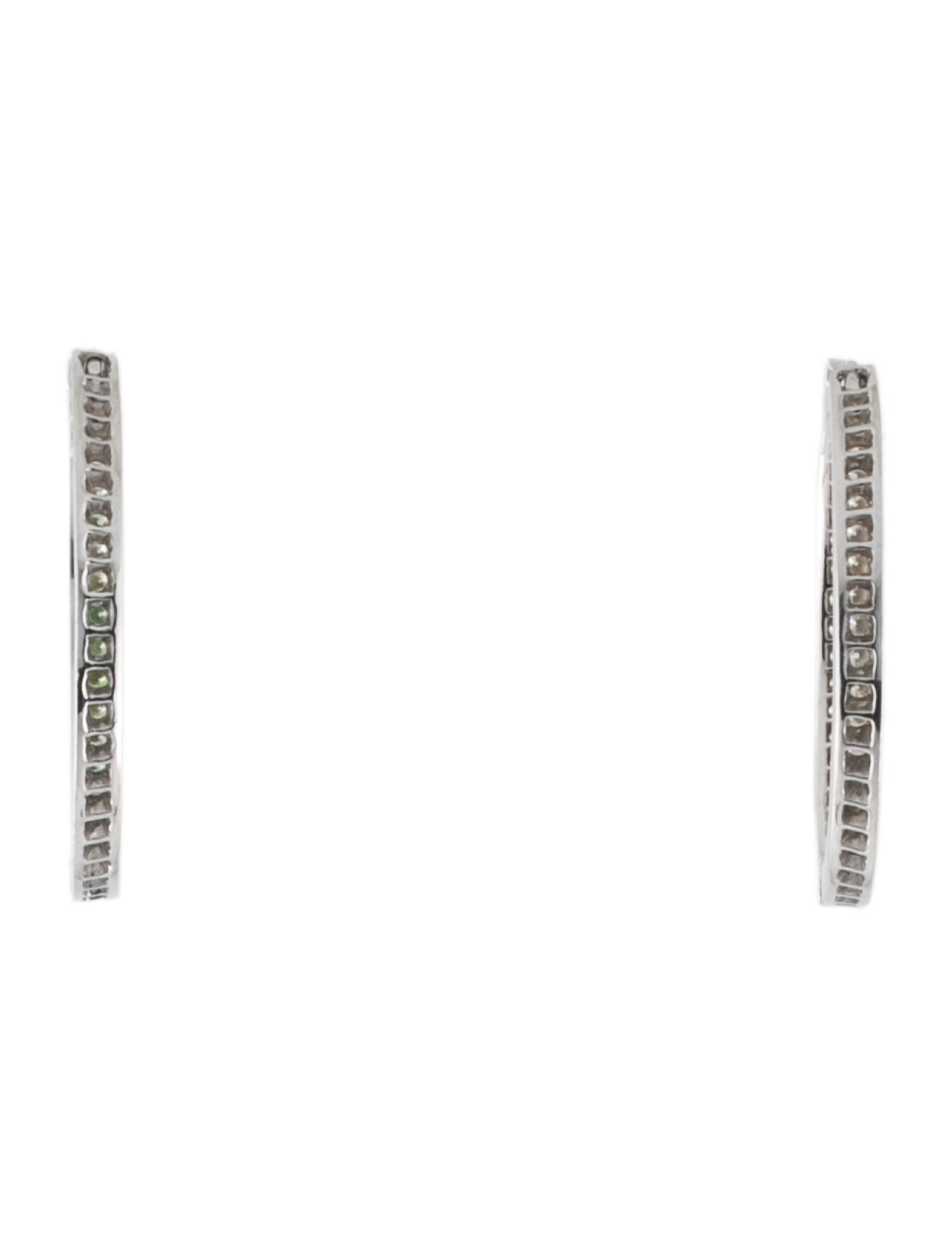 Simon G. 14K Diamond Hoop Earrings