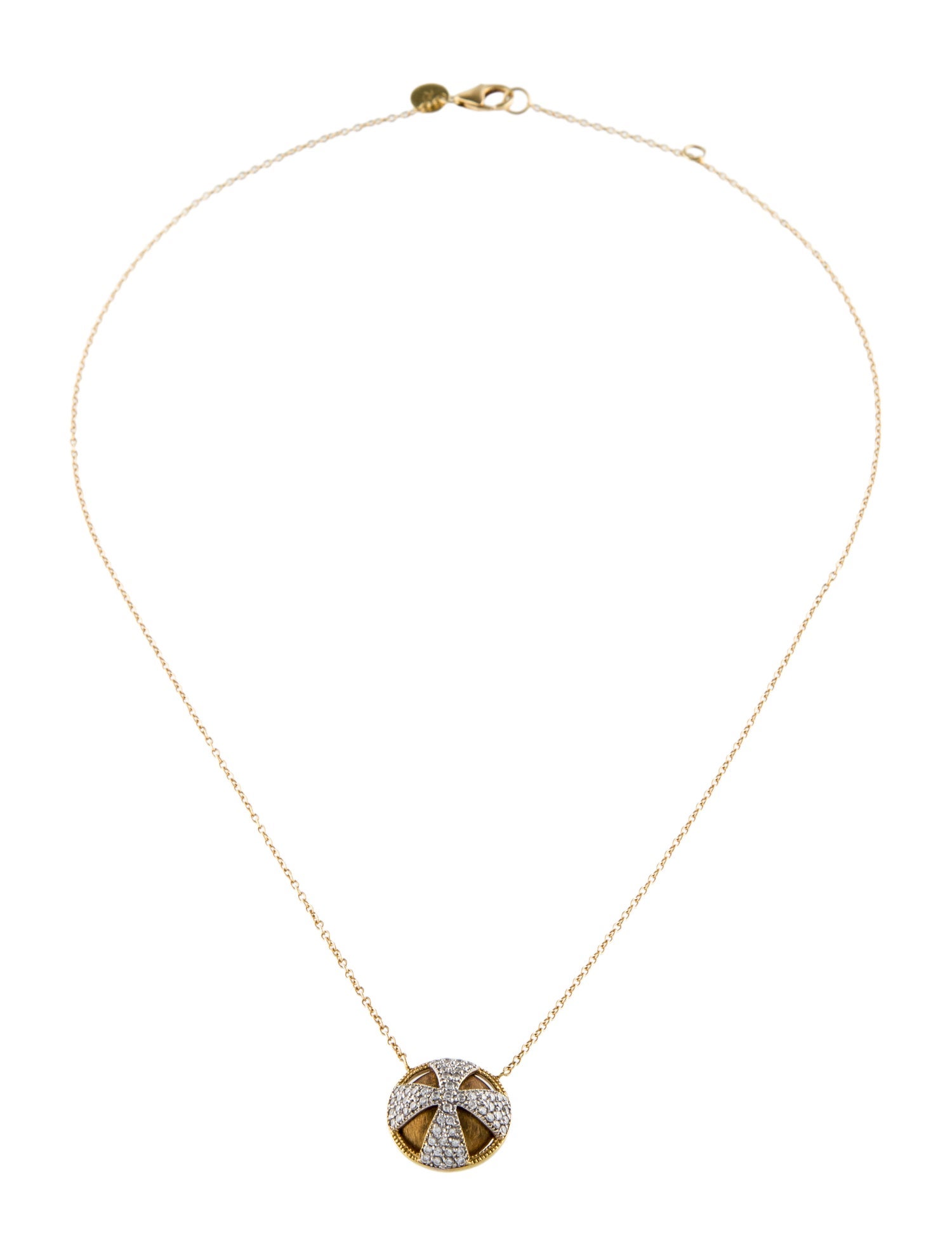 Jude Frances 18K Diamond Pendant Necklace
