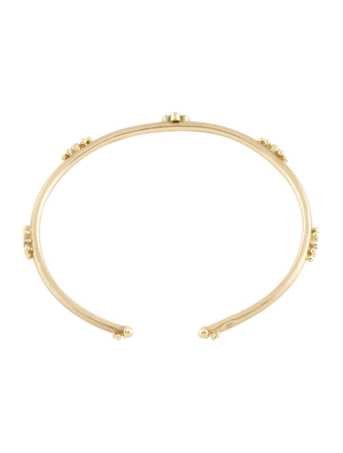 Jude Frances 18K Diamond Cuff Bracelet