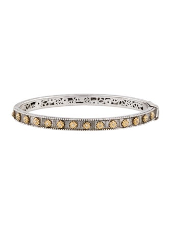 Jude Frances Diamond Hinged Bangle